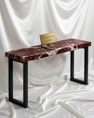 Piano tavolo marmo rosso - piano,