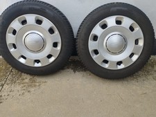 4 gomme invernali Kleber Krisalp HP3 175/65 R14 con cerchi e copricerchi Fiat500