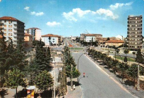 Cartolina alessandria piazza - cartolina,
