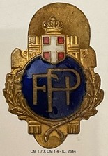 FEDERAZIONE PUGILISTICA ITALIANA DISTINTIVO ASSOCIAZIONE SPORTIVA REGNO D’ITALIA