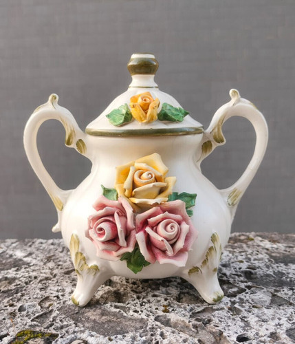 Ceramica bassano cestino - ceramica,