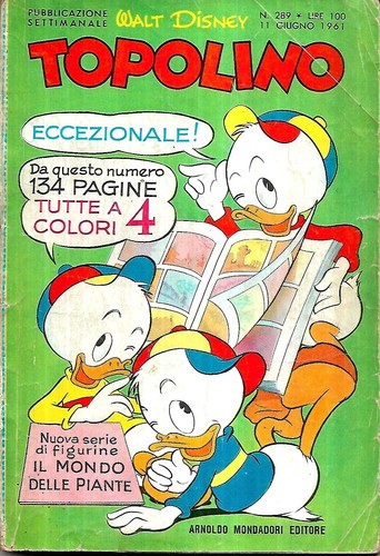 Topolino libretto 289 - , del