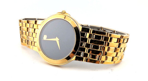 Movado men gold plated - movado,