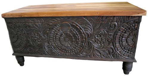 Cassapanca legno teak - cassapanca, di