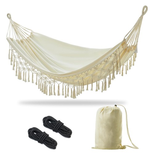 Amaca doppia boho macramè - amaca,