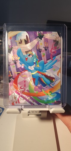 Rainbow dash ruby raro - dash, tcg