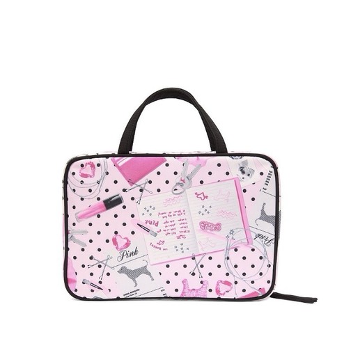 Borsa viaggio toilette rosa - borsa,