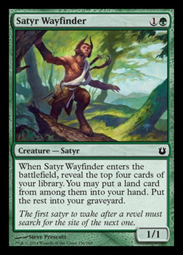 Mtg satyr wayfinder foil - mtg, it