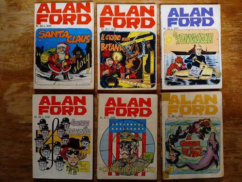 Lotto albi fumetti alan - di, 6