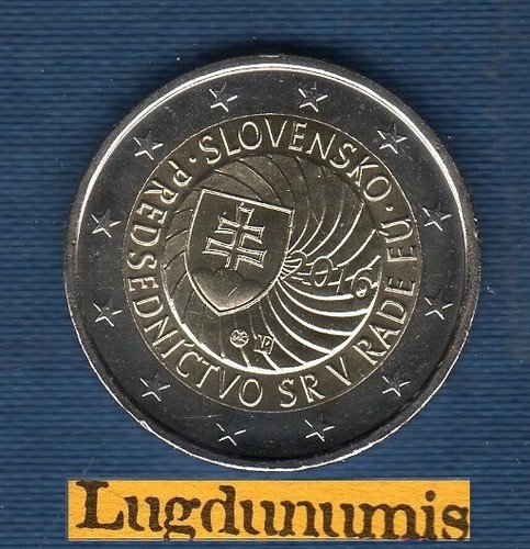Euro commémo slovaquie 2016 - euro,