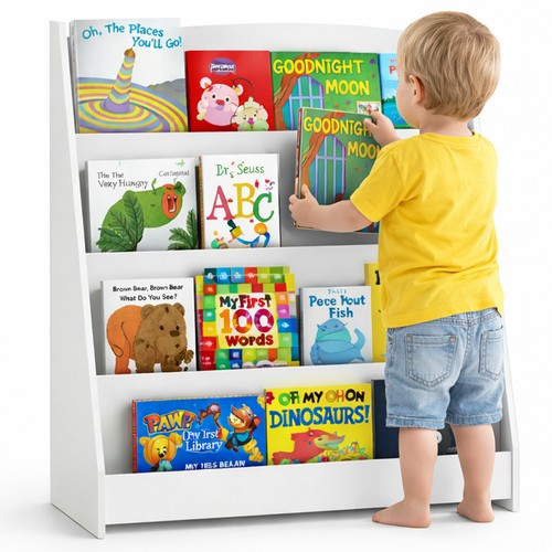 Libreria montessoriana bianco - libreria,