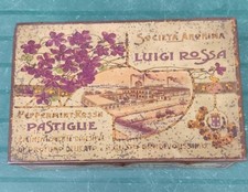 Luigi Rossa Scatole In Latta Rara