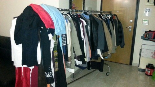 Stock lotto abbigliamento - stock,