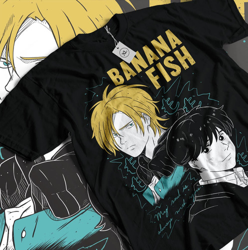 Shirt banana fish ash - banana,