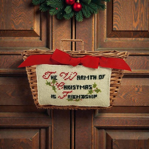 Cesto porta carte natale - porta,