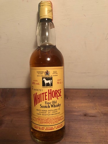 White horse whisky anni - anni, 70