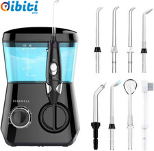 Idropulsore Dentale,TUREWELL Irrigatore Orale Getto Acqua Denti da Capacità 600m