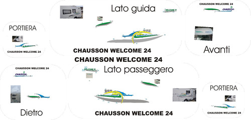 Adesivi per camper - , chausson