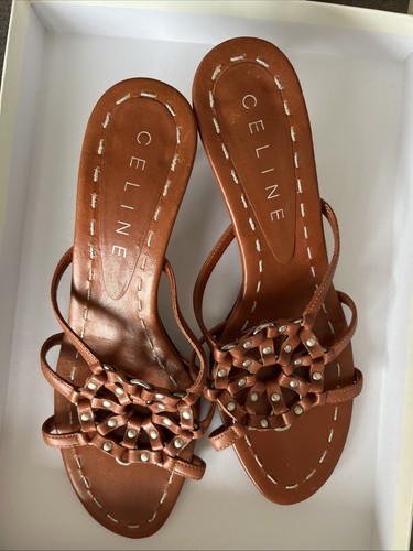 Celine sandali mulo vintage - celine,