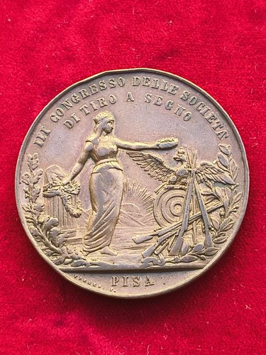 Medaglia tiro segno - medaglia, a