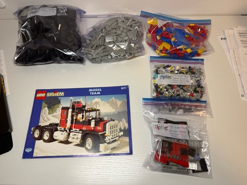 Lego 5571 model team - model, camion