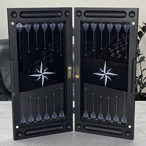 Set backgammon vetro e - set,