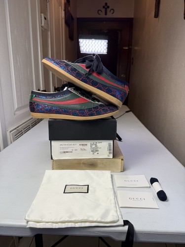Gucci falacer lurex low top - gucci,