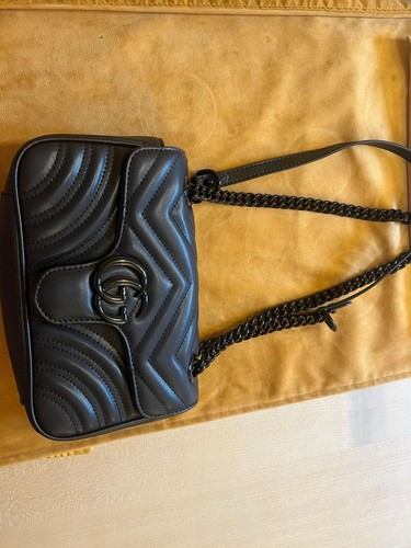 Borsa gucci pelle - gucci, nera