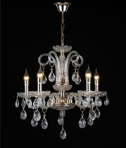 Lampadario oro bracci - oro, 5