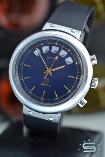 Orologio eberhard azzurra - orologio,