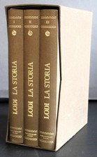 LODI LA STORIA. 3 VOLUMI. AGE BASSI. BANCA POPOLARE DI LODI.
