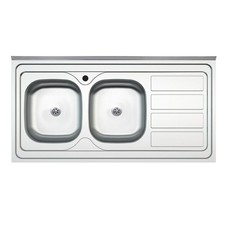 Lavello da appoggio SA46 due