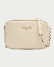 Borsa in pelle martellata