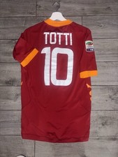 MAGLIA AS ROMA TOTTI 2011/2012 MATCH WORN ISSUE INDOSSATA SHIRT JERSEY L ITALY