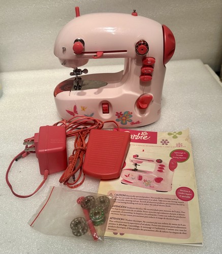 Barbie macchina cucire rosa - barbie,