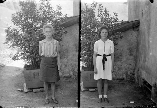 Double ritratti jeunes - double,