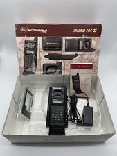 Motorola Microtac II 2 Made in UK Anno 1991 con Scatola Vintage Micro Tac
