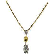 Fope italy two tone diamond - fope, two-tone