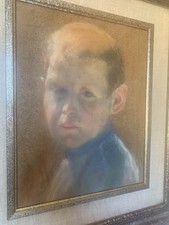 Antonietta Casazza (1893-1971) La Giovinezza - Pastello Colorato su Carta