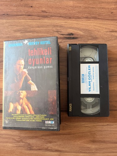 Dangerous game vhs turkish - dangerous,