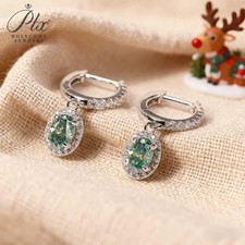 Orecchini a goccia moissanite
