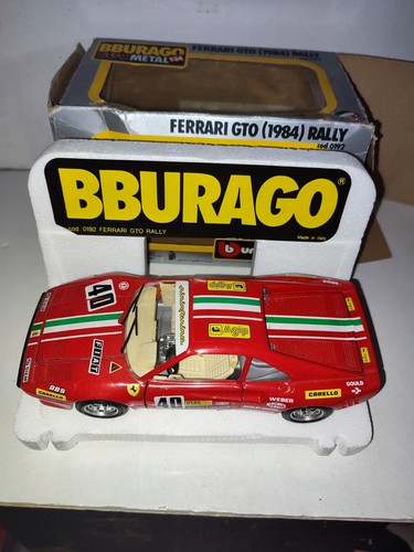 Voiture burago ferrari gto - voiture,