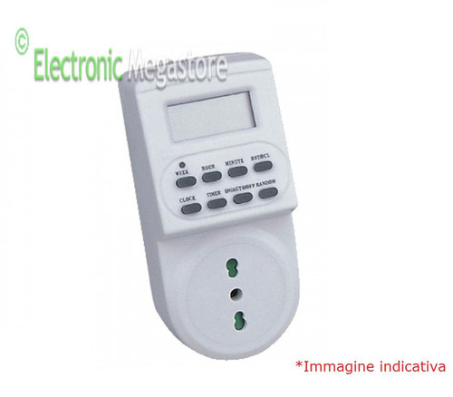 Presa elettrica con timer - elettrica,