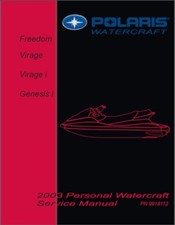 2003 Polaris Freedom, Virage