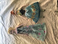 Elsa e Anna Set bambole febbre congelata Disney Store complea solstizio d'estate