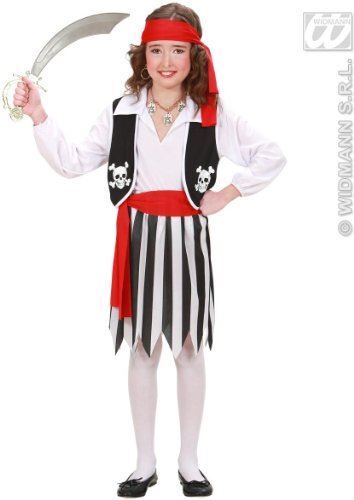 Costume piratessa 140cm 10 - 140cm, 8/10