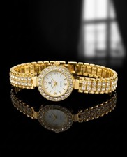 Elegante Orologio Donna Oro