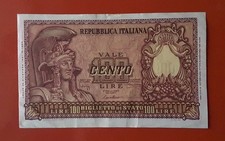 BANCONOTA 100 LIRE 1951 ITALIA