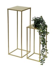 Sgabello portafiori metallo