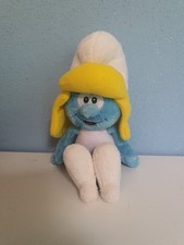 Vintage 2011 Peyo Pupazzo Peluche Puffetta Smurfette The Smurfs